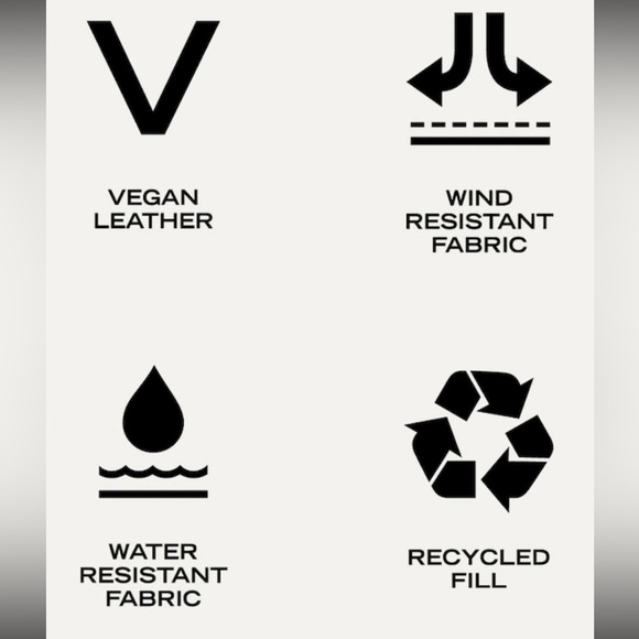 NWT Abercrombie & Fitch Ultra Mini Puffer Camel Vegan Faux Leather Bomber Sz XL - Picture 13 of 13